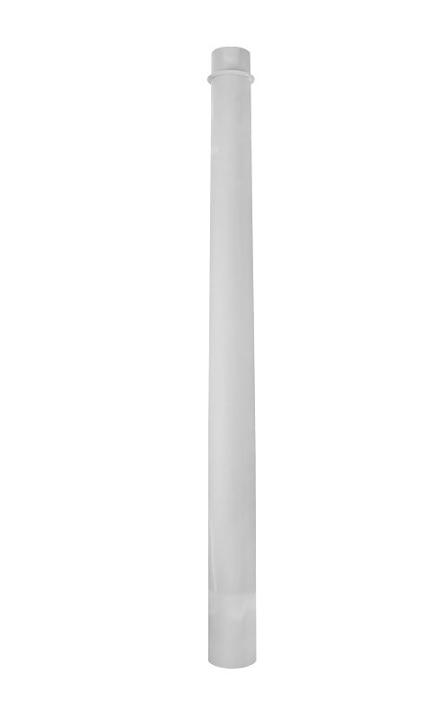 Hb&G 45110 Column, 10 ft H, Round, Tapered, Fiberglass Reinforced Polymer, White