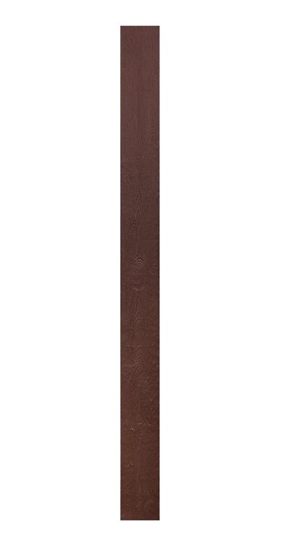 Hb&G PermaCast, RoughSawn Series 47020 Column, 8 ft H, Square, Fiberglass Reinforced Polymer