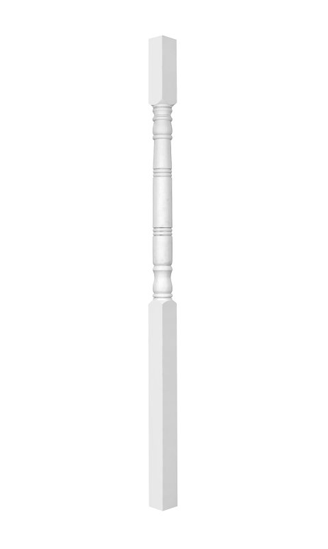 Hb&G 02121 Turned Post, 8 ft H, Wood