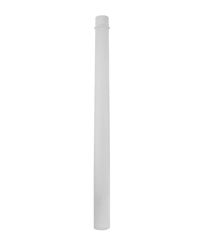 Hb&G 45050 Column, 8 ft H, Round, Tapered, Fiberglass Reinforced Polymer, White