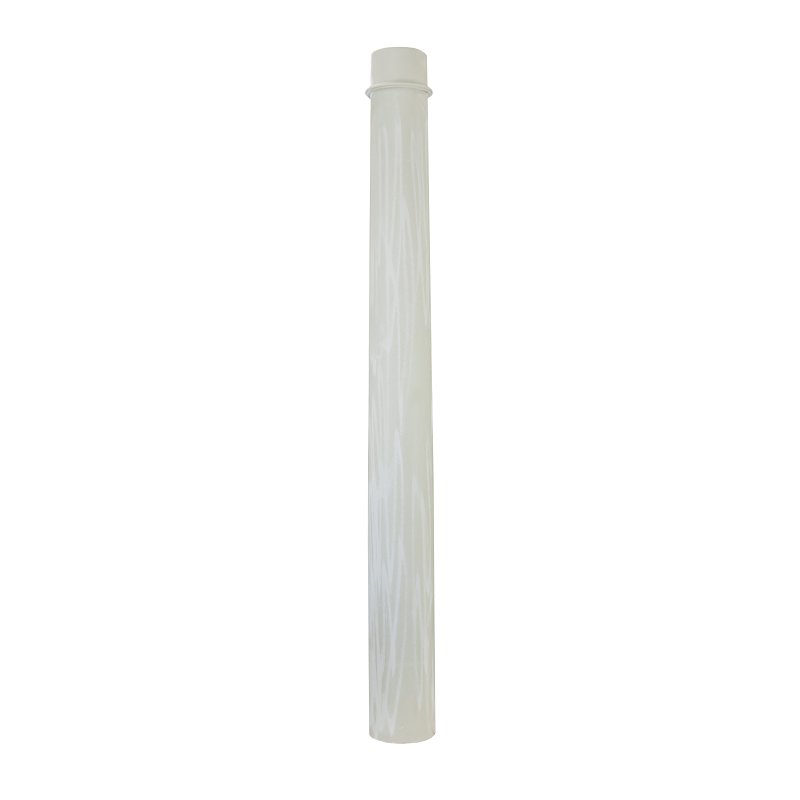 Hb&G 45090 Column, 8 ft H, Round, Tapered, Fiberglass Reinforced Polymer, White