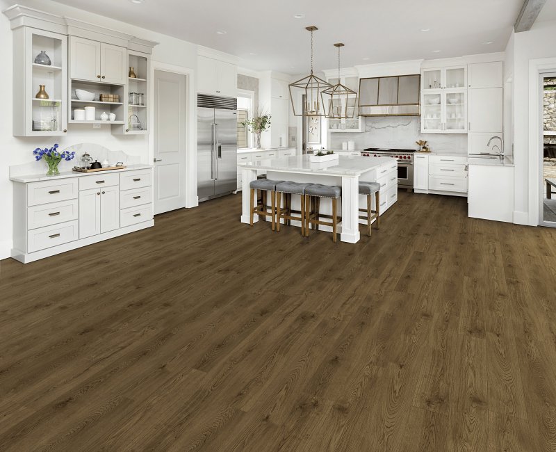 Healthier Choice Flooring HCL803C08 Laminate Flooring Plank, 4-Sided Bevel Profile, Wood, Oak Bridge, 48 in L, 7.7 in W