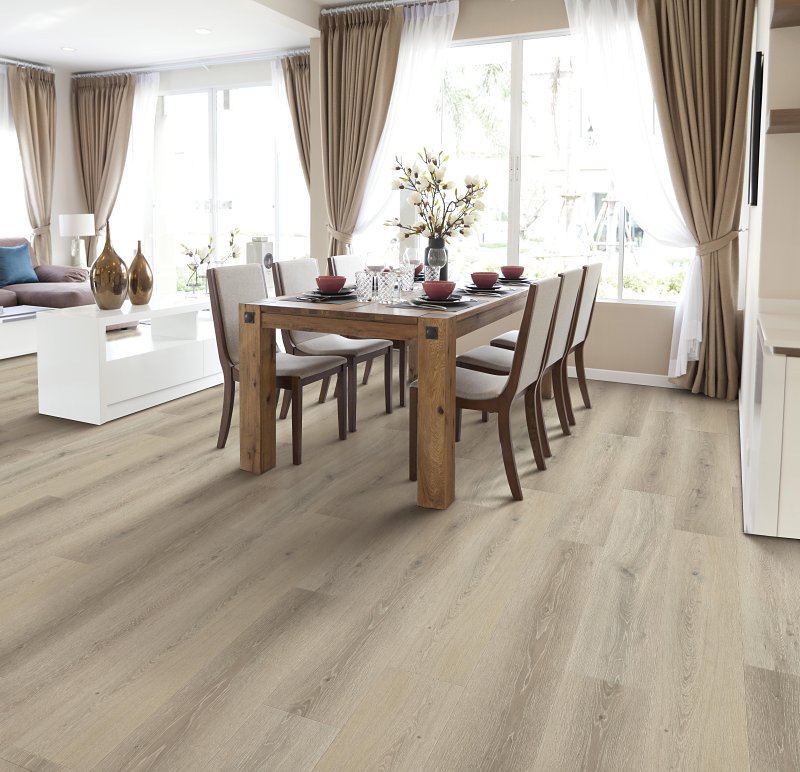 Healthier Choice Flooring HCL803C03 Laminate Flooring Plank, 4-Sided Bevel Profile, Wood, Lakeview, 48 in L, 7.7 in W