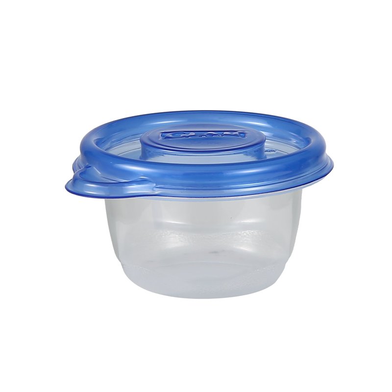 Glad BBG11038 Container, 4 oz, Plastic, Clear, 3.4 in Dia, 3 in H