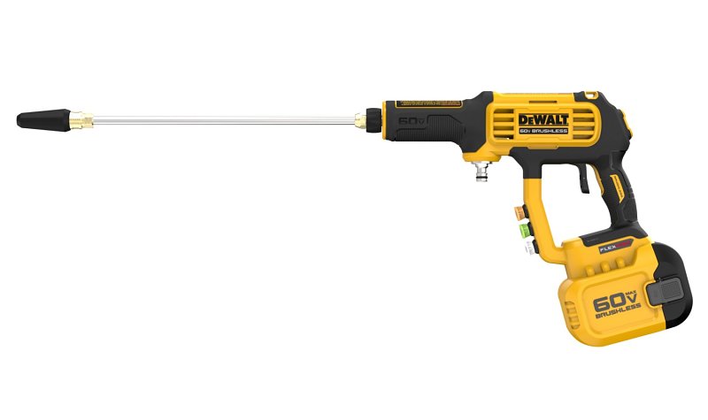 DEWALT DCPW1000X1 Power Cleaner Kit, Battery Included, 9 Ah, 60 V, 1000 psi Pressure