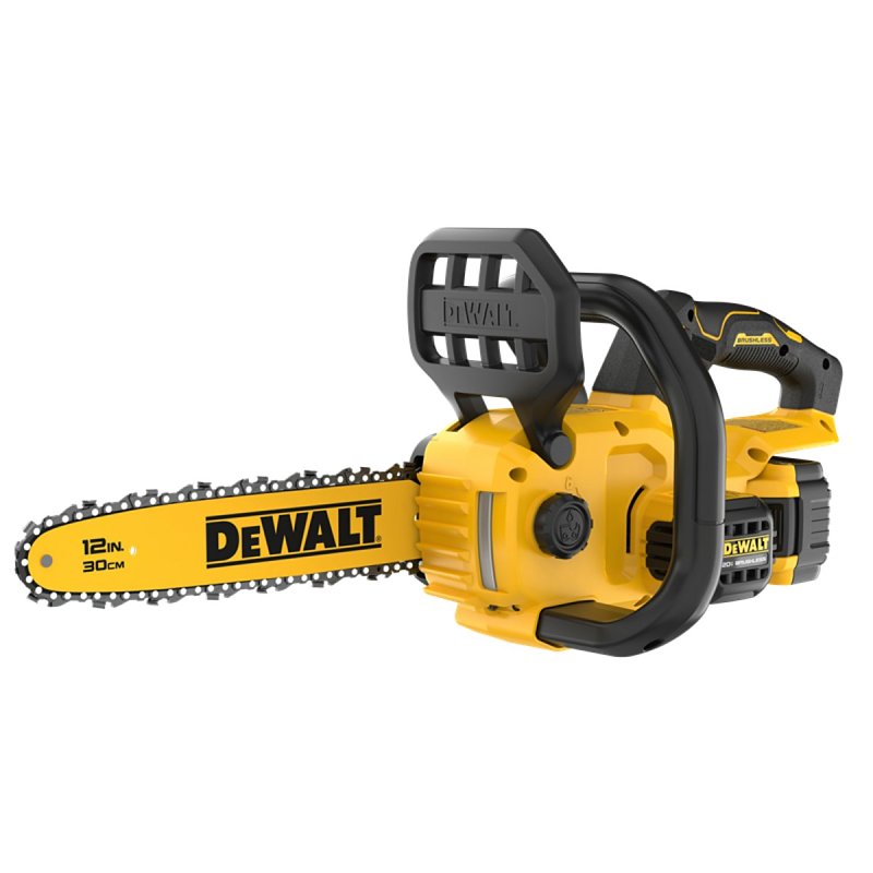 DEWALT MAX Series DCCS621P1 Chainsaw Kit, Battery Included, 5 Ah, 20 V, Lithium-Ion, 10-1/2 in Dia Cutting Capacity