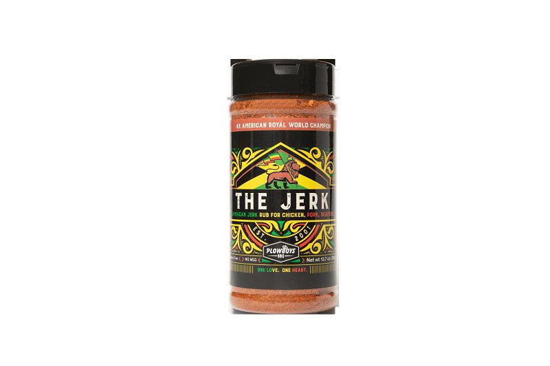 Plowboys Barbeque PF02016-6 Rub Seasoning, Granular, The Jerk, 13.7 oz Bottle