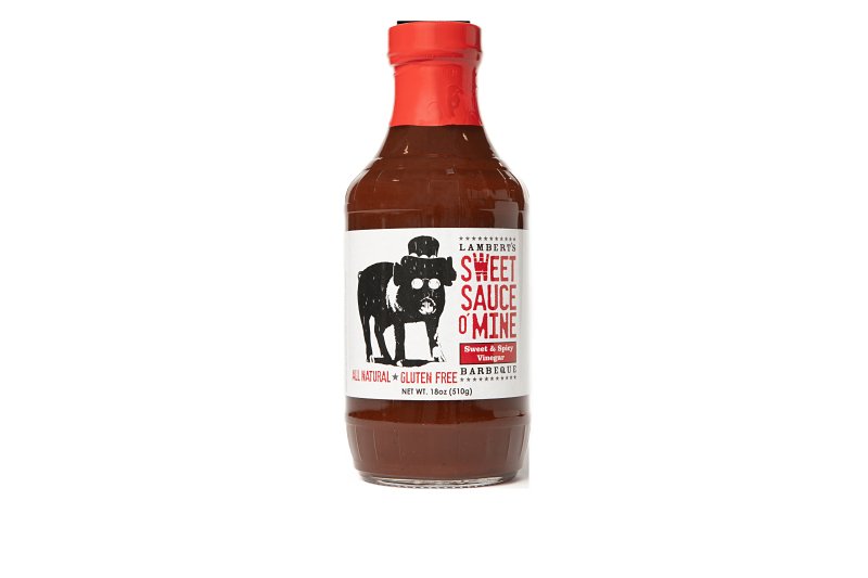BBQ Spot SS02011 O'Mine Original BBQ Sauce, Sweet and Spicy, 18 oz Bottle