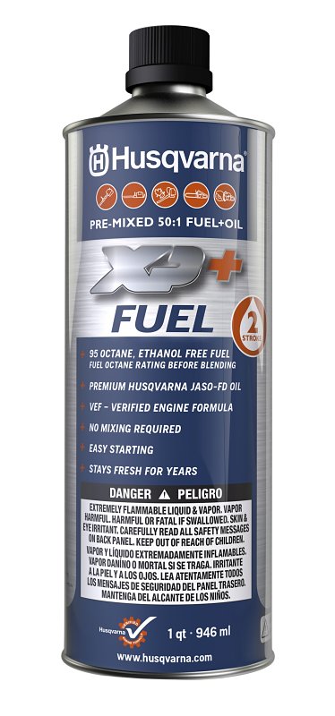 Husqvarna 584976601 Fuel, Liquid, Hydrocarbon, Amber, 1 qt