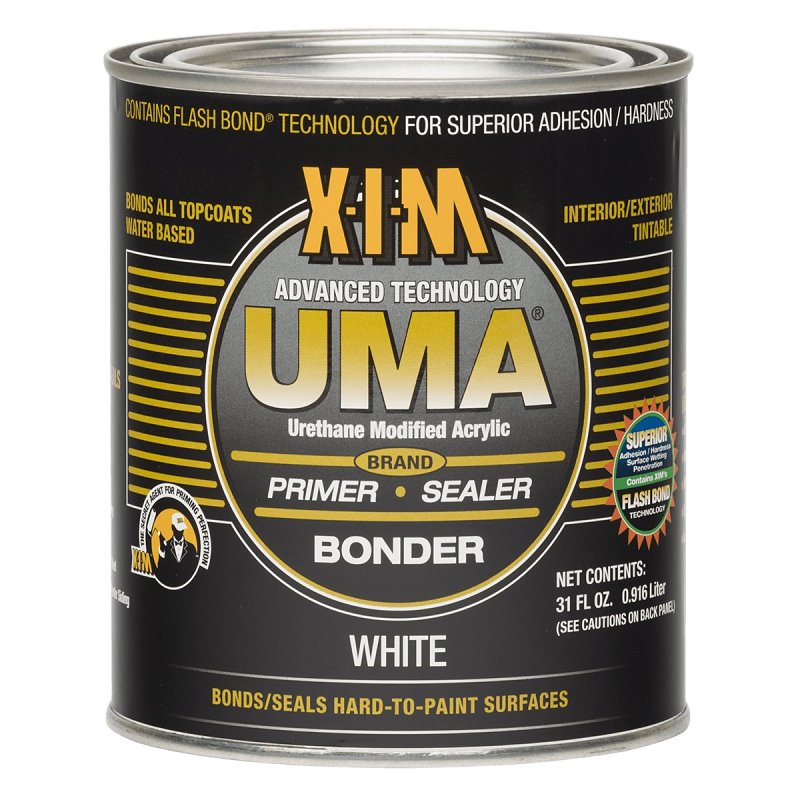 X-I-M 11052 Primer and Sealer, White, 1 qt