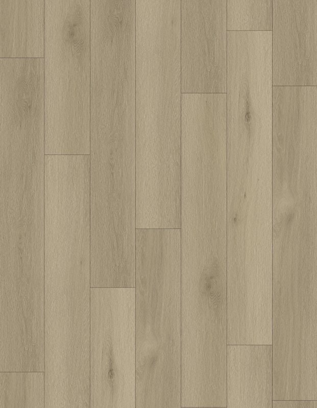 ProSelect Design ProFloor PF903 Flooring Plank, 60 in L, 9 in W, Stone Plastic Composite/Vinyl, Snow Oak