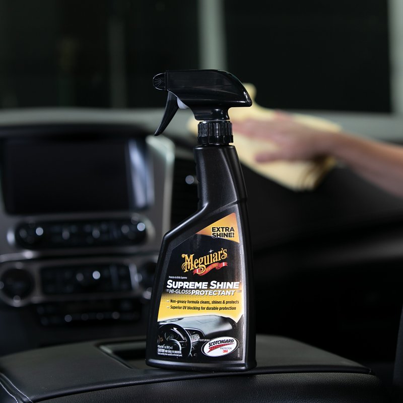 Meguiar's Supreme Shine G4016 Protectant Spray, 16 oz, Bottle, Liquid, Sweet Smell