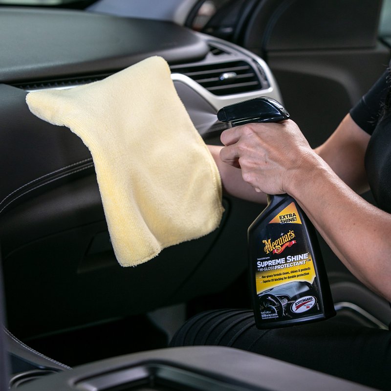 Meguiar's Supreme Shine G4016 Protectant Spray, 16 oz, Bottle, Liquid, Sweet Smell