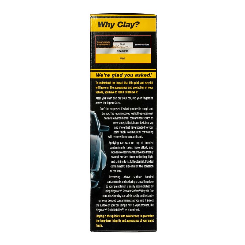 Meguiar's G191700 Smooth Surface Clay Kit