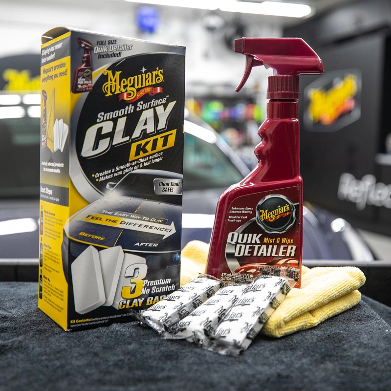 Meguiar's G191700 Smooth Surface Clay Kit