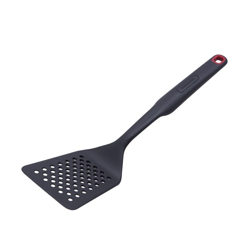 Farberware 5211659 Slotted Turner, 14 in OAL, Nylon Blade, Black