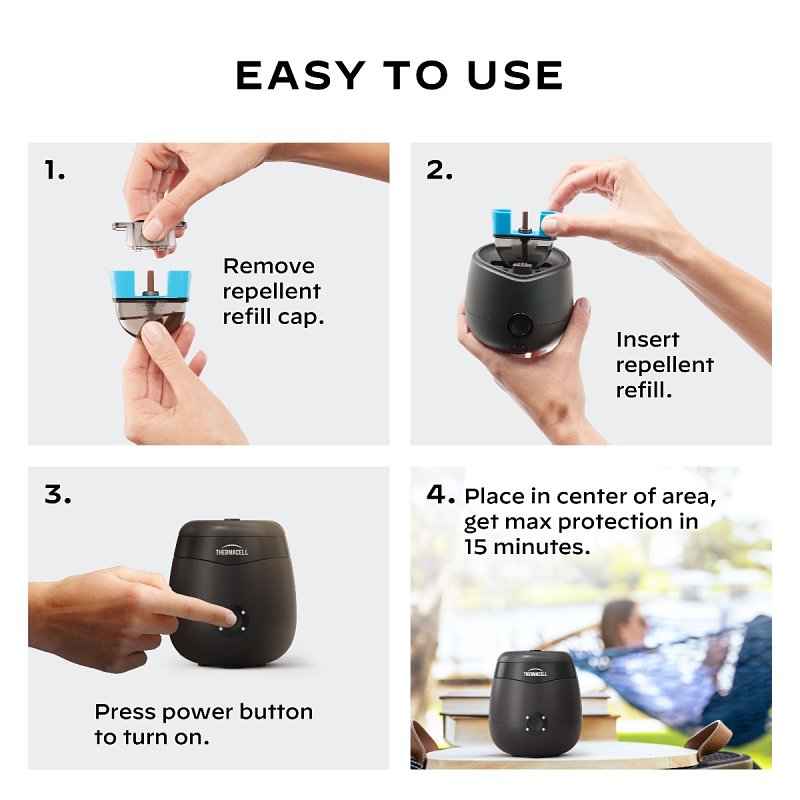 Thermacell E55X Rechargeable Mosquito Repellent