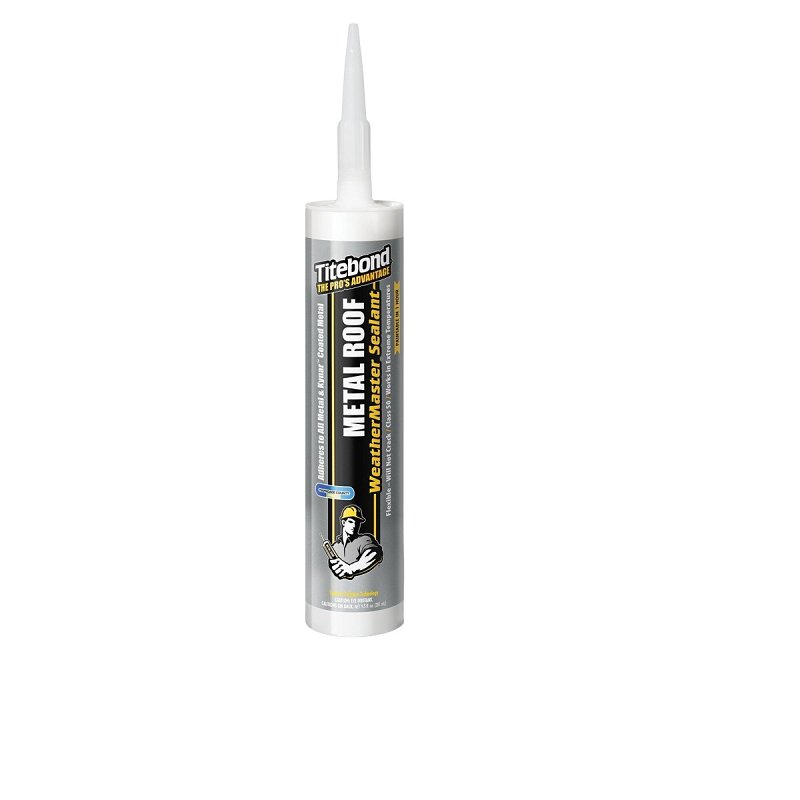 Titebond WeatherMaster 62401 Roof Sealant, Gray, Liquid, 9.5 oz Cartridge