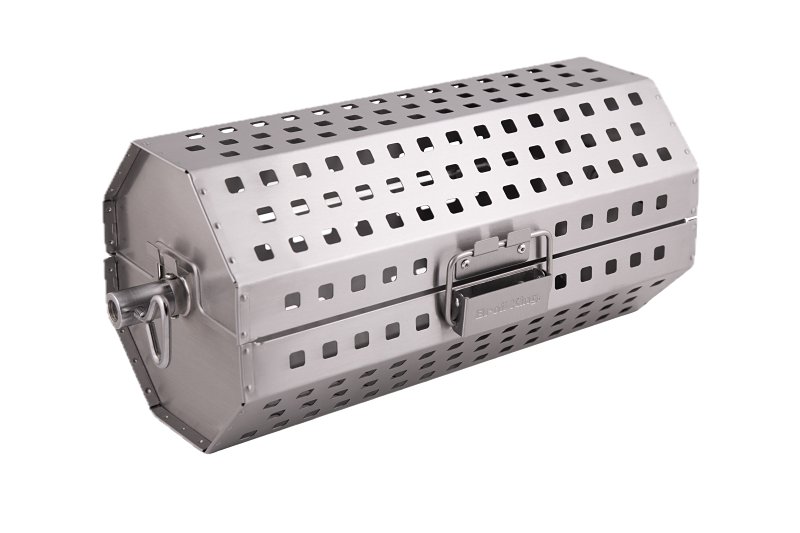 Broil King 64875 Rotisserie Tumble Basket, Stainless Steel Spit Rod