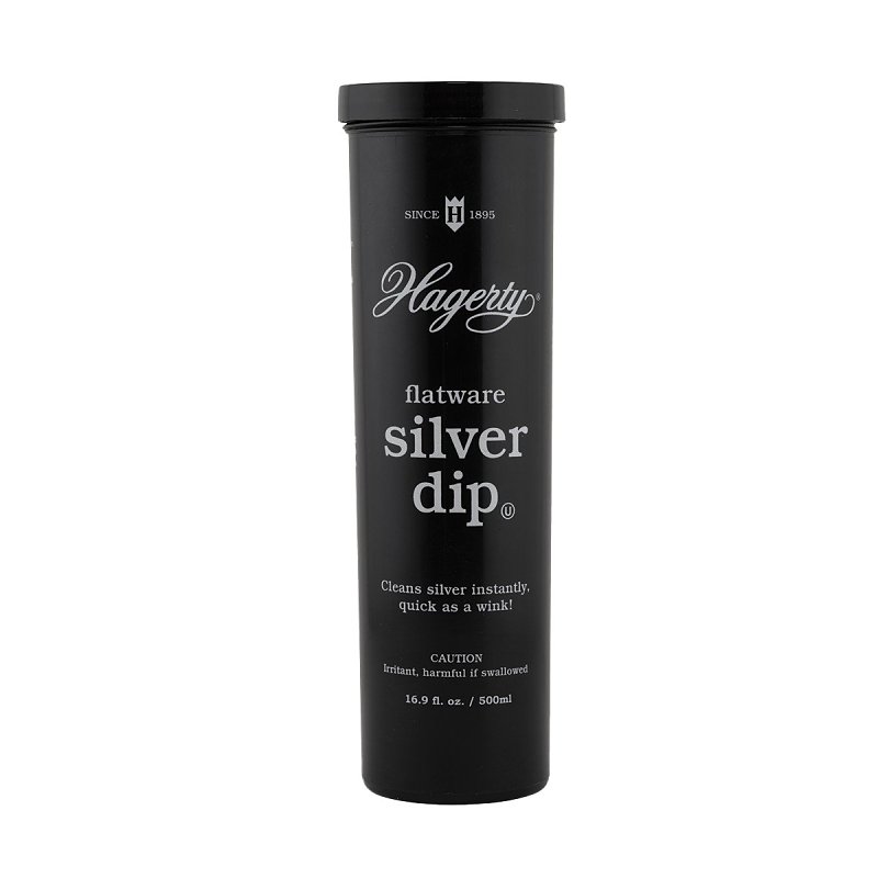 Hagerty 17245 Flatware Silver Dip, 16.9 oz, Plastic, Black