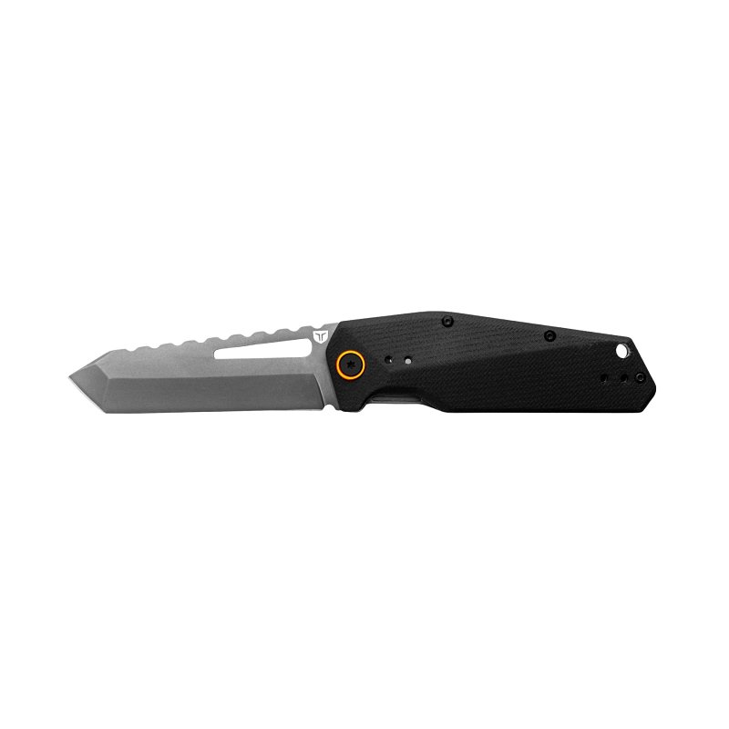 True BERM Series TRU-FMK-1030 Flipper Knife, 3-1/2 in L Blade, 1-3/8 in W Blade, Stainless Steel Blade, Ergonomic Handle