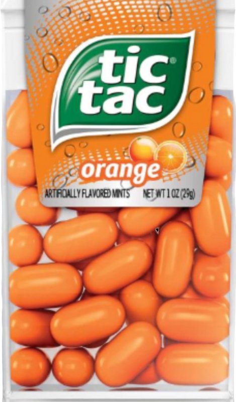 Tic Tac 777068 Mints, Orange, 1.7 oz