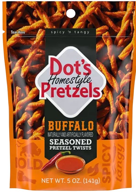 Dot's Homestyle Pretzels 80148 Pretzel Twist Snack, 5 oz Bag