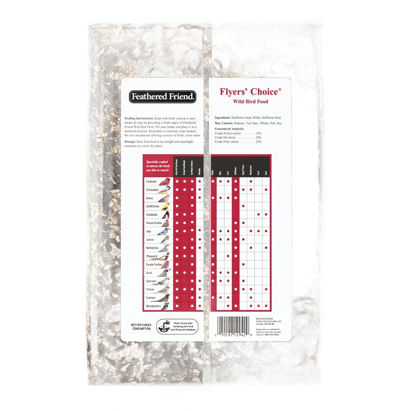 Feathered Friend 14398 Flyers' Choice, Seed, 5 lb Bag