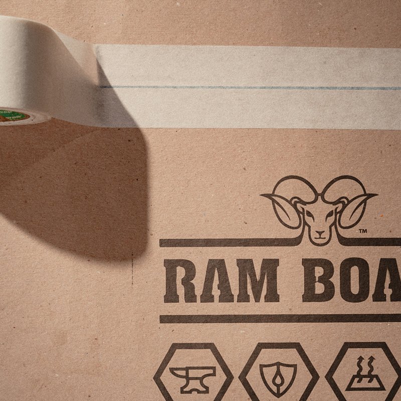Ram Board RBVCT 3-108 Tape, 3 in W, 108 ft L