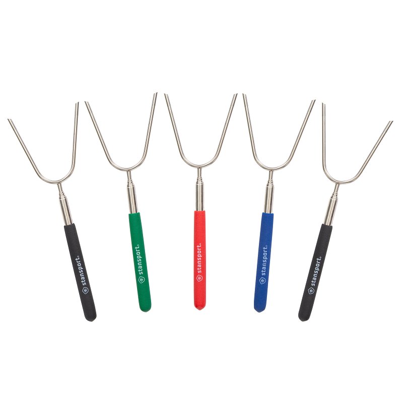 Stansport 334-5 Telescoping Fork, Stainless Steel, 9-1/2 in OAL