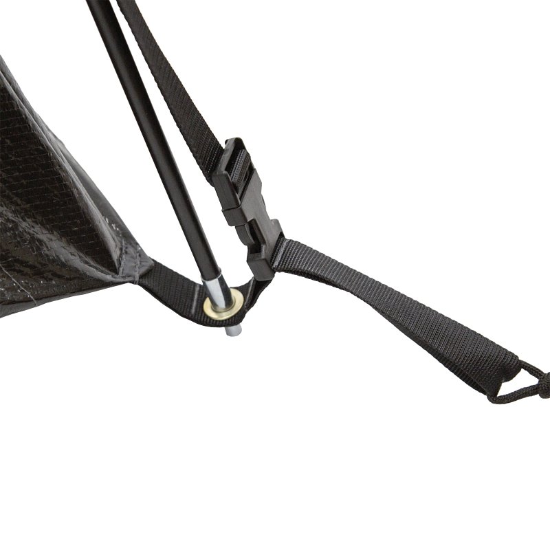 Stansport 733 Teton Dome Tent, 96 in L, 120 in W, 6 Person, Blue/White