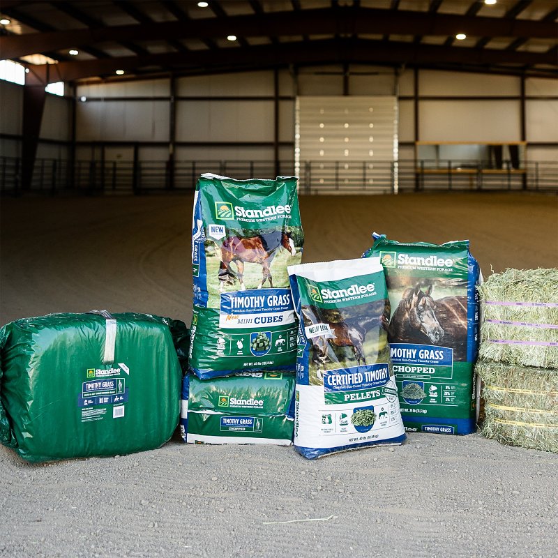 Standlee 1200-20021-0-0 Grass Grab and Go Compressed Bale, Dry, Timothy Flavor, 50 lb