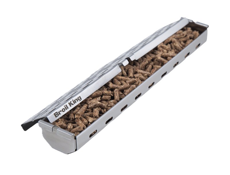 Broil King 60181 Pellet Smoker Box, Stainless Steel, For: Broil King Pellets