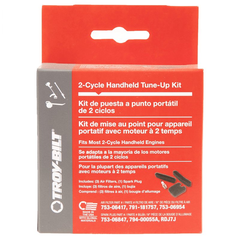 Troy-Bilt 490-950-Y067 Handheld Tune Up Kit, 2-Cycle