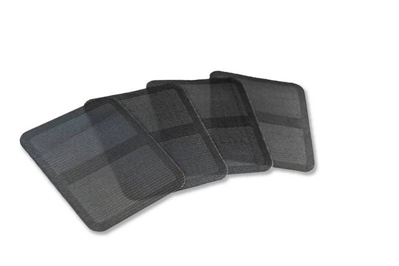 MESH REPAIR PATCH GRAY 3X3.5IN