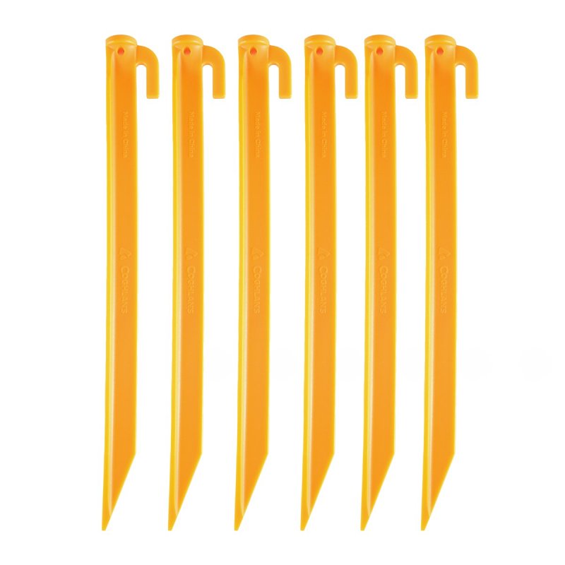TENT PEG POLYP YELLOW 12IN