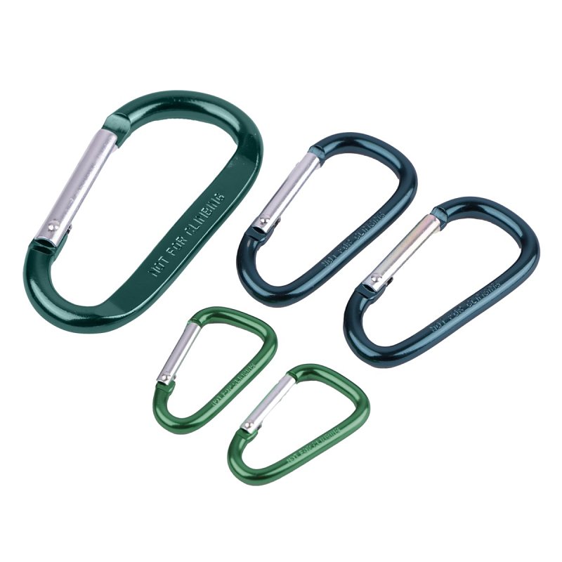 CARABINER SET ANODIZED AL