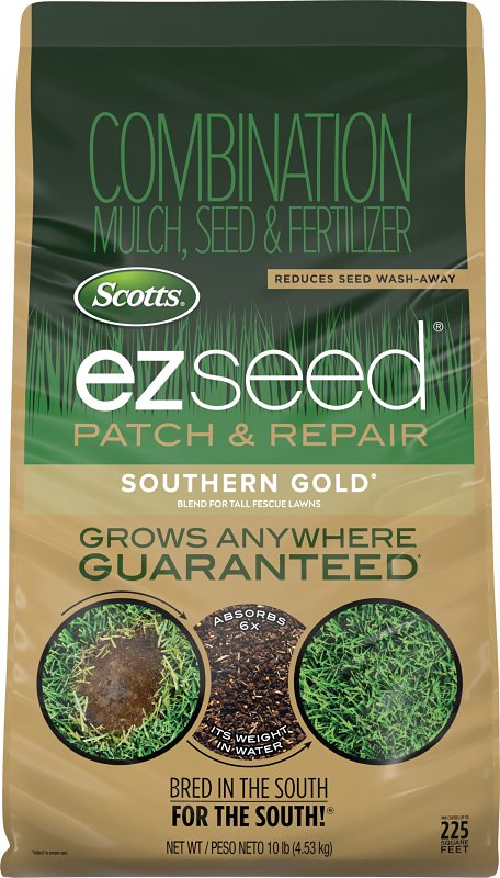 Scotts EZ Seed 18414 Southern Gold Grass Seed and Fertilizer, 10 lb
