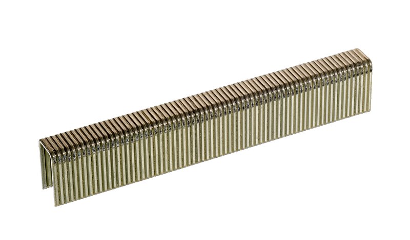 Senco N10BAB Heavy-Wire Staple, 7/16 in W Crown, 5/8 in L Leg, 16 ga, Tensile, Galvanized