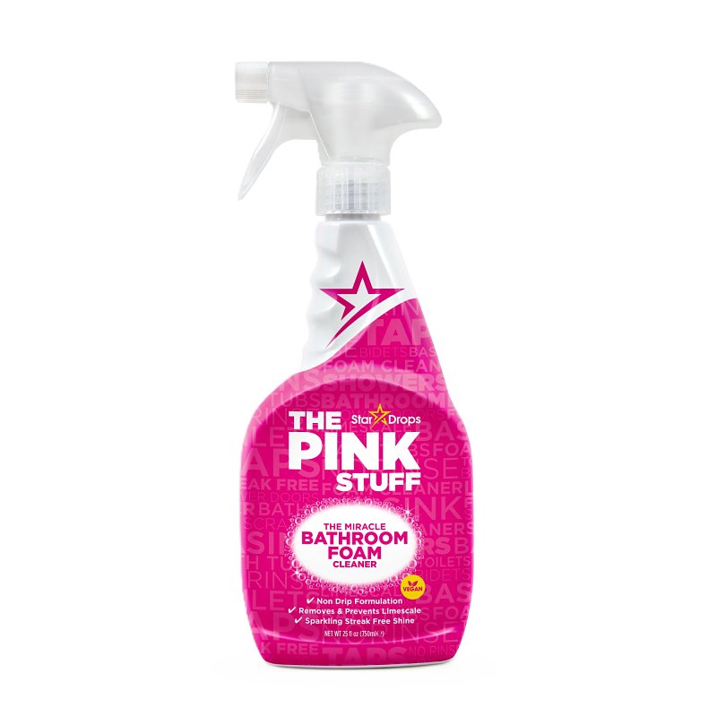 The Pink Stuff The Miracle Series PIBCEXP120 Bathroom Cleaner, 25.4 oz, Foam