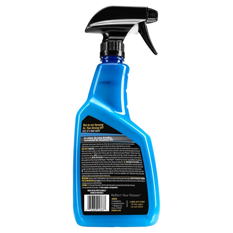 Meguiar's G190526 Hybrid Ceramic Wax, 26 oz, Liquid, Fruity Cranberry