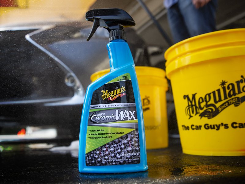 Meguiar's G190526 Hybrid Ceramic Wax, 26 oz, Liquid, Fruity Cranberry