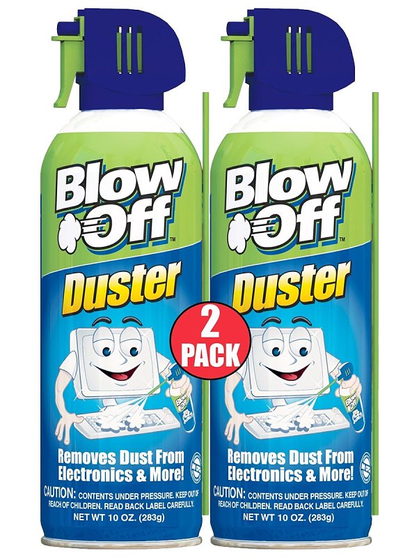 Max-Pro 2-152-2232 Air Duster, 10 oz Can, Gas, Slight Ethereal, Clear