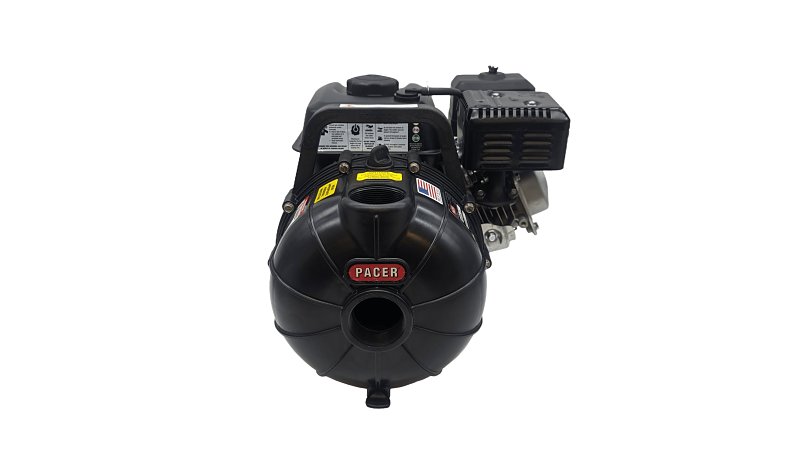 Pacer Pumps SE2PL E5.5 Self-Priming Centrifugal Pump, 6 hp, 2 in Outlet, 120 ft Max Head, Glass Reinforced Polyester
