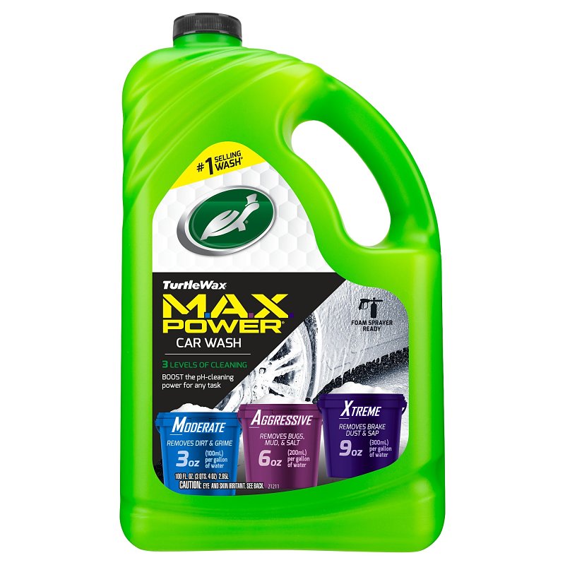 Turtle Wax 50597 Car Wash, 100 oz Bottle, Liquid, Floral, Tropical