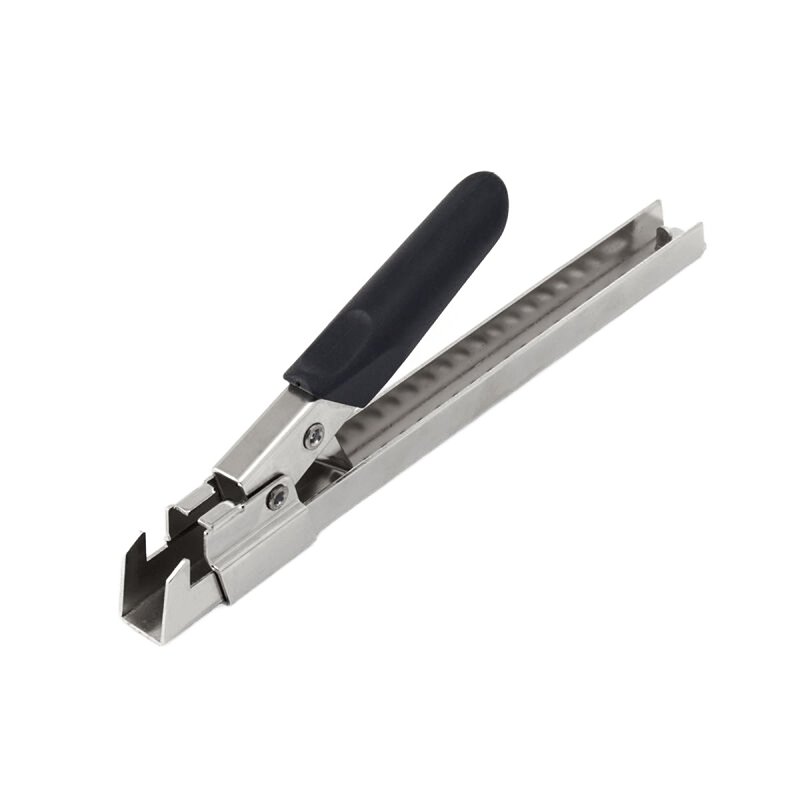 Swing-A-Way 711BK Jar Opener, Stainless Steel, Black/Silver, 8-7/8 in OAL