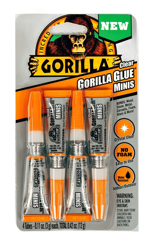 Gorilla 4541702 Glue, Clear