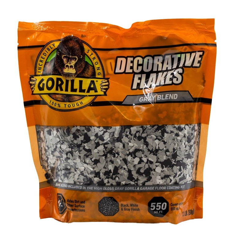 Gorilla 118515 Interior/Exterior Concrete Additive, Gray, 16 oz