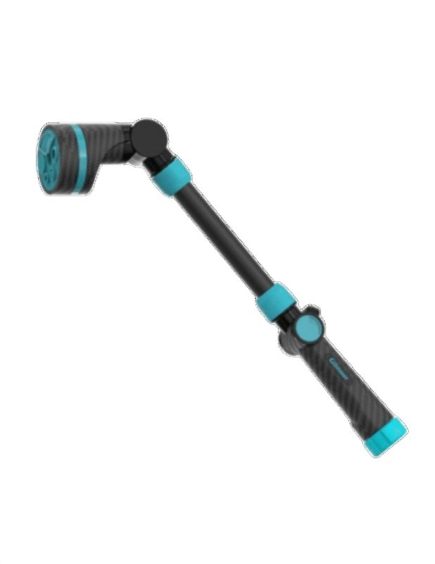 Gilmour Mfg 885201-1001 Watering Hose Wand, 5-Spray Pattern, Articulated, Metal/Plastic/Rubber, 19 in L Wand