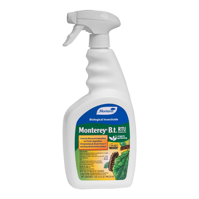Monterey LG 6338 Bio-Insecticide, Liquid, 32 oz